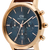 Daniel Wellington Iconic Chronograph Men's Watch Rose Gold Blue Dial DW00100639