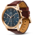 Daniel Wellington Iconic Chronograph Men's Watch Rose Gold Blue Dial DW00100639
