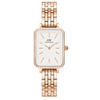 Daniel Wellington Quadro Lumine Ladies Watch Rose Gold DW00100672 Daniel Wellington