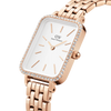 Daniel Wellington Quadro Lumine Ladies Watch Rose Gold DW00100672 Daniel Wellington