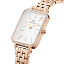 Daniel Wellington Quadro Lumine Ladies Watch Rose Gold DW00100672