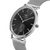 Daniel Wellington Classic Ashfield Men's Watch Silver Black Dial DW00100711