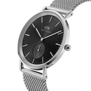 Daniel Wellington Classic Ashfield Men's Watch Silver Black Dial DW00100711 Daniel Wellington