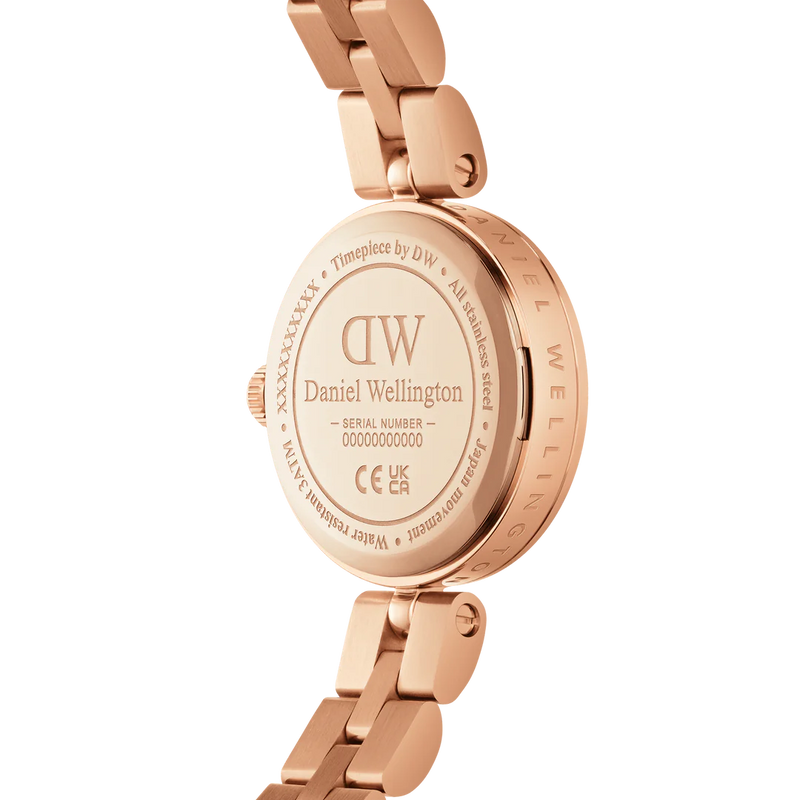 Daniel Wellington Elan Lumine Ladies Watch Rose Gold White Dial DW00100717