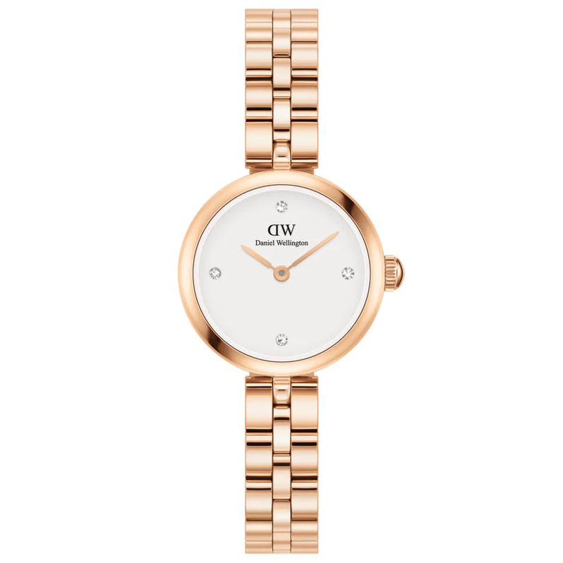 Daniel Wellington Elan Lumine Ladies Watch Rose Gold White Dial DW00100717
