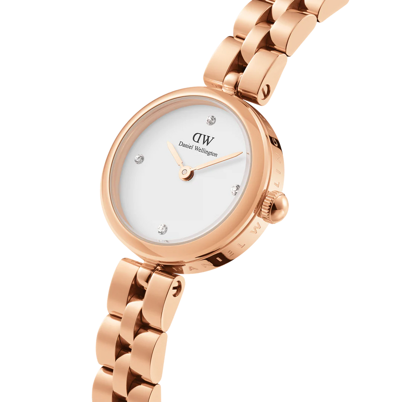 Daniel Wellington Elan Lumine Ladies Watch Rose Gold White Dial DW00100717