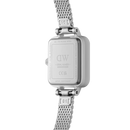 Daniel Wellington Quadro Mini Lumine Ladies Watch Silver White Dial DW00100732
