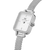 Daniel Wellington Quadro Mini Lumine Ladies Watch Silver White Dial DW00100732