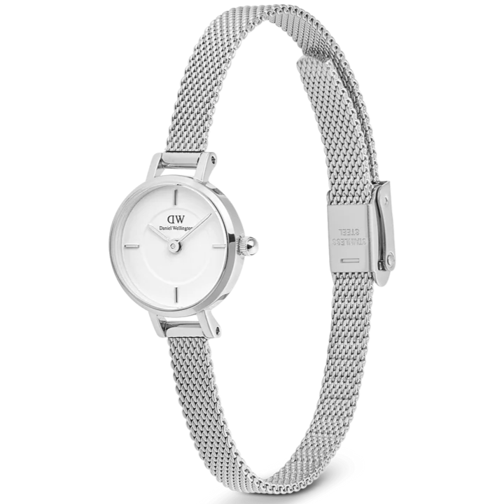 Daniel Wellington Petite Mini Ladies Watch Silver White Dial DW00100746