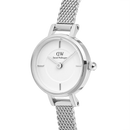 Daniel Wellington Petite Mini Ladies Watch Silver White Dial DW00100746