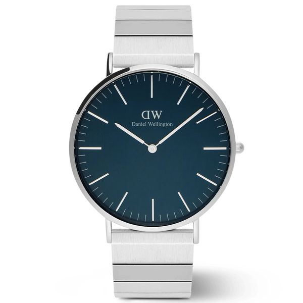 Daniel Wellington Classic Piano Link Men's Watch Blue Dial DW00100776
