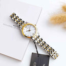 Citizen Silhouette Ladies Two-Tone Diamond Eco-Drive Watch EM1014-50A Citizen