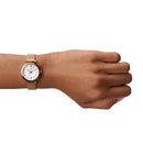 Fossil Carlie Ladies Watch Rose Gold ES4433 Fossil