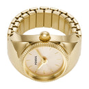 Fossil Watch Ring Ladies Gold ES5246 Fossil