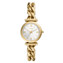 Fossil Carlie Ladies Watch Gold Curb Bracelet ES5329 Fossil