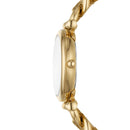 Fossil Carlie Ladies Watch Gold Curb Bracelet ES5329 Fossil