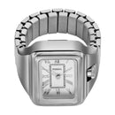 Fossil Raquel Watch Ring Ladies Silver ES5344 Fossil