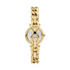 Carlie Ladies Watch Gold Curb Bracelet Set ES5387SET Fossil
