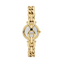 Carlie Ladies Watch Gold Curb Bracelet Set ES5387SET Fossil