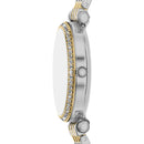 Fossil Carlie Ladies Watch Green Two-Tone ES5439 Fossil