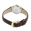 Citizen Ladies Gold Date Strap Eco-Drive Watch EW1272-01A Citizen