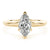 Marquise Solitaire Engagement Ring