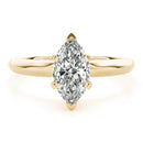 Marquise Solitaire Engagement Ring