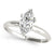 Marquise Solitaire Engagement Ring