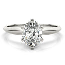 Oval Solitaire Engagement Ring