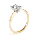 Emerald Solitaire Engagement Ring DiamondStatus