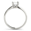 Emerald Solitaire Engagement Ring DiamondStatus