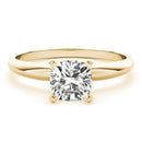 Cushion Solitaire Engagement Ring