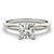 Cushion Solitaire Engagement Ring