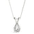 Pear Diamond Solitaire Pendant