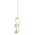 Emerald Diamond Solitaire Pendant Necklace