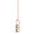 Princess Diamond Solitaire Pendant Necklace