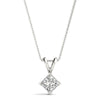 Princess Diamond Solitaire Pendant DiamondStatus