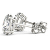 Oval Stud Diamond Earrings DiamondStatus