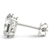 Oval Stud Diamond Earrings DiamondStatus