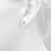 Oval Stud Diamond Earrings DiamondStatus
