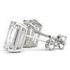Emerald Stud Diamond Earrings DiamondStatus