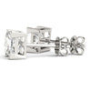 Princess Stud Diamond Earrings DiamondStatus