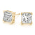Princess Stud Diamond Earrings
