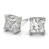 Princess Stud Diamond Earrings DiamondStatus