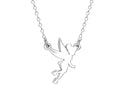 Disney Jewellery Tinkerbell Pendant Necklace Silver