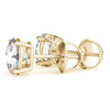 Round Stud Diamond Earrings DiamondStatus