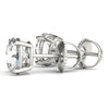 Round Stud Diamond Earrings DiamondStatus