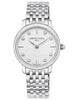 Frederique Constant Slimline Watch Ladies Silver Diamond FC-200STDS26B Frederique Constant
