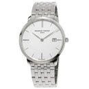 Frederique Constant Slimline Watch Men's Silver FC-220S5S6B - WatchStatus Ltd