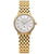 Frederique Constant Slimline Watch Ladies Diamond Gold FC-235MPWD1S5B - WatchStatus Ltd